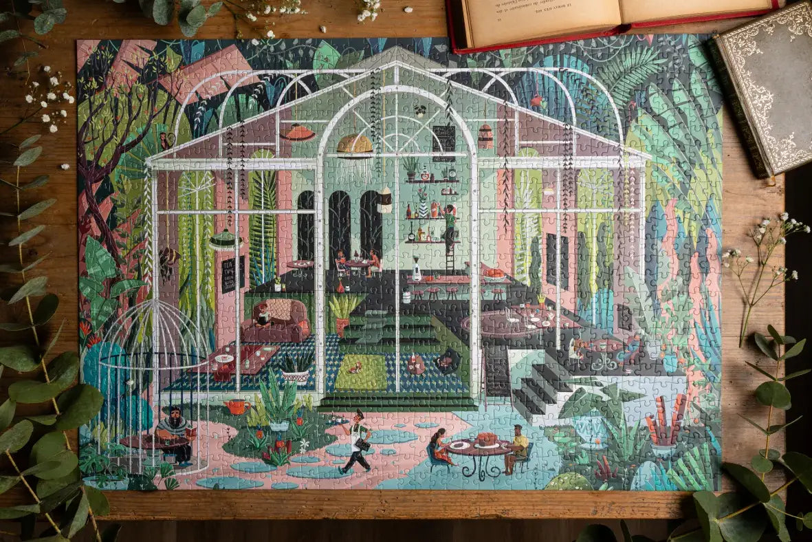 puzzle LE CAFÉ DANS LA JUNGLE