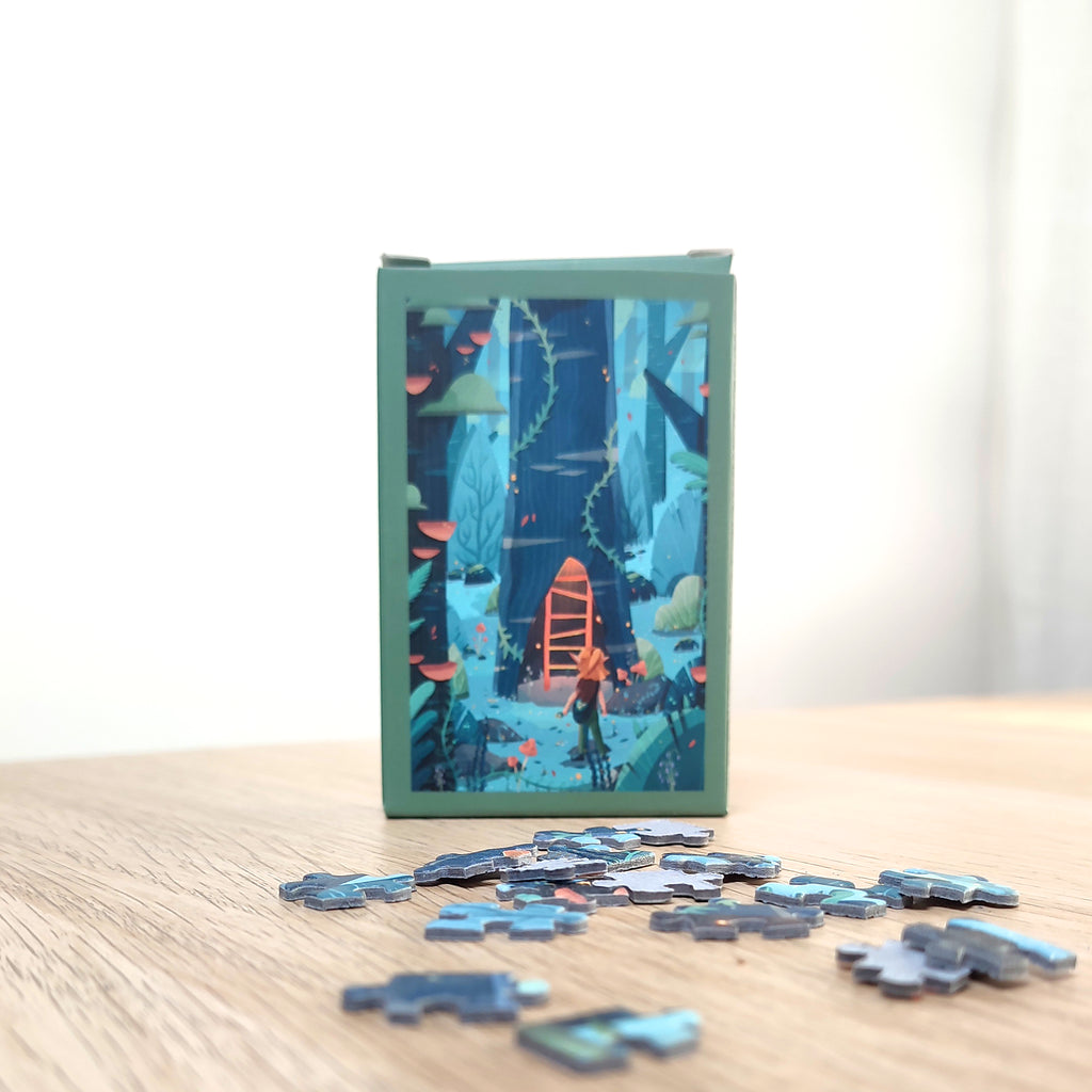 mini puzzle ARBRE ENCHANTÉ
