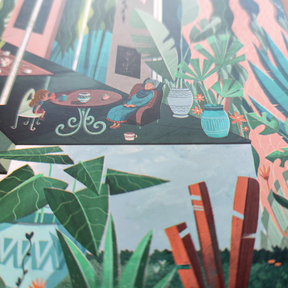 puzzle LE CAFÉ DANS LA JUNGLE