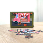 mini puzzle CAT FOOD TRACK