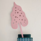 Fiore rosa, begonia, particolare forma, BECCA