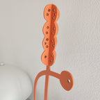 Fiore arancione giacinto, particolare forma, BECCA