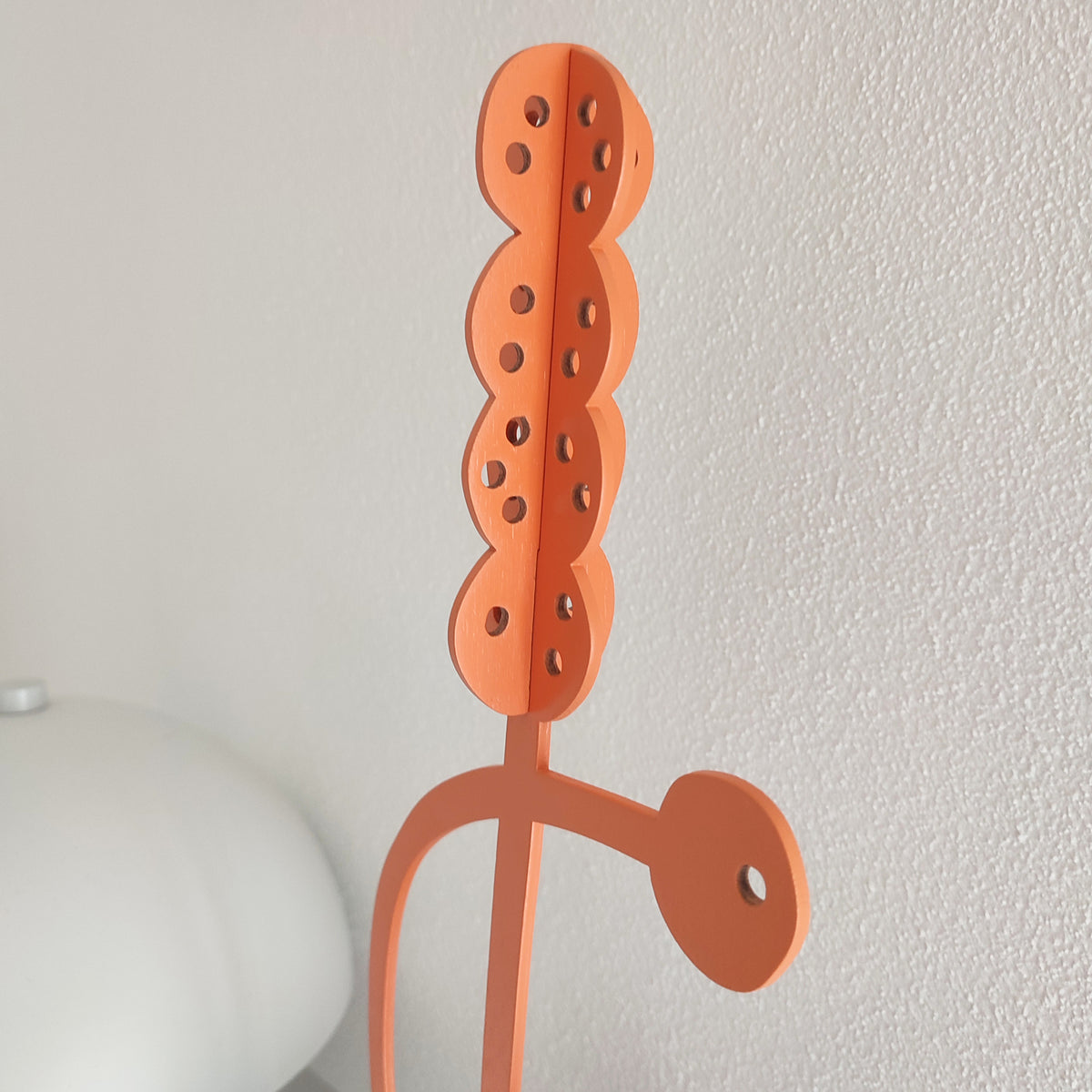 Fiore arancione giacinto, particolare forma, BECCA