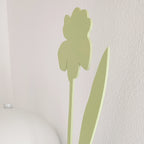 Particolare fiore narciso verde chiaro, BECCA