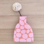 vaso in legno PINK STONE