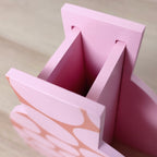 vaso in legno PINK STONE