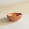 porta incenso a scodella, color terracotta, BECCA