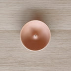 Porta incenso Bowl, a scodella, in ceramica, visto dall'alto, BECCA