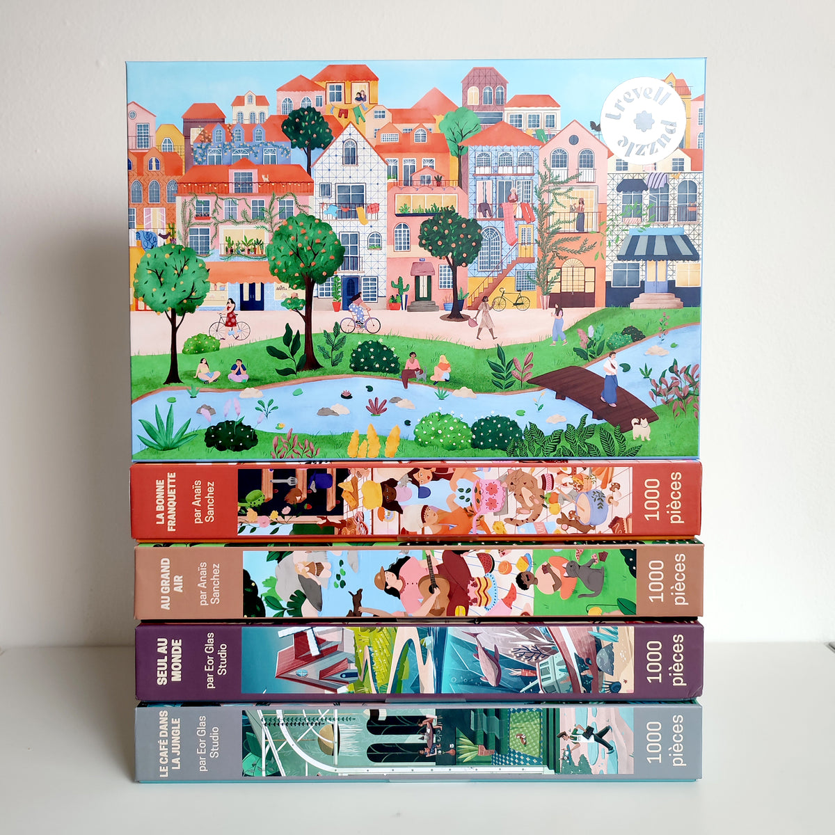 Puzzle Escapade Portugaise da 1500 pezzi, con altri puzzle, BECCA