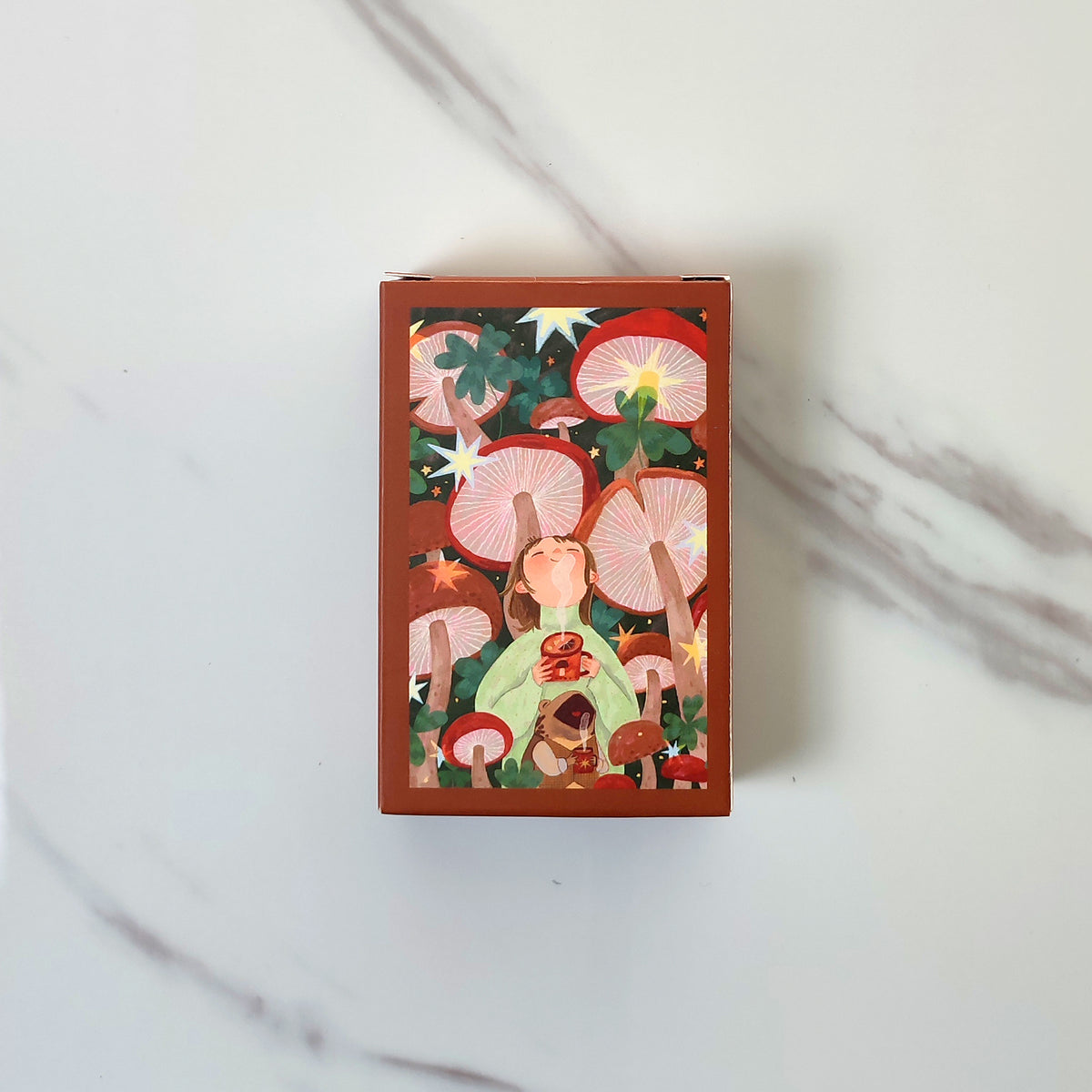 mini puzzle UNDER MUSHROOMS