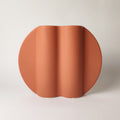 Vaso TooPot, color terracotta, in ceramica, vista frontale, BECCA