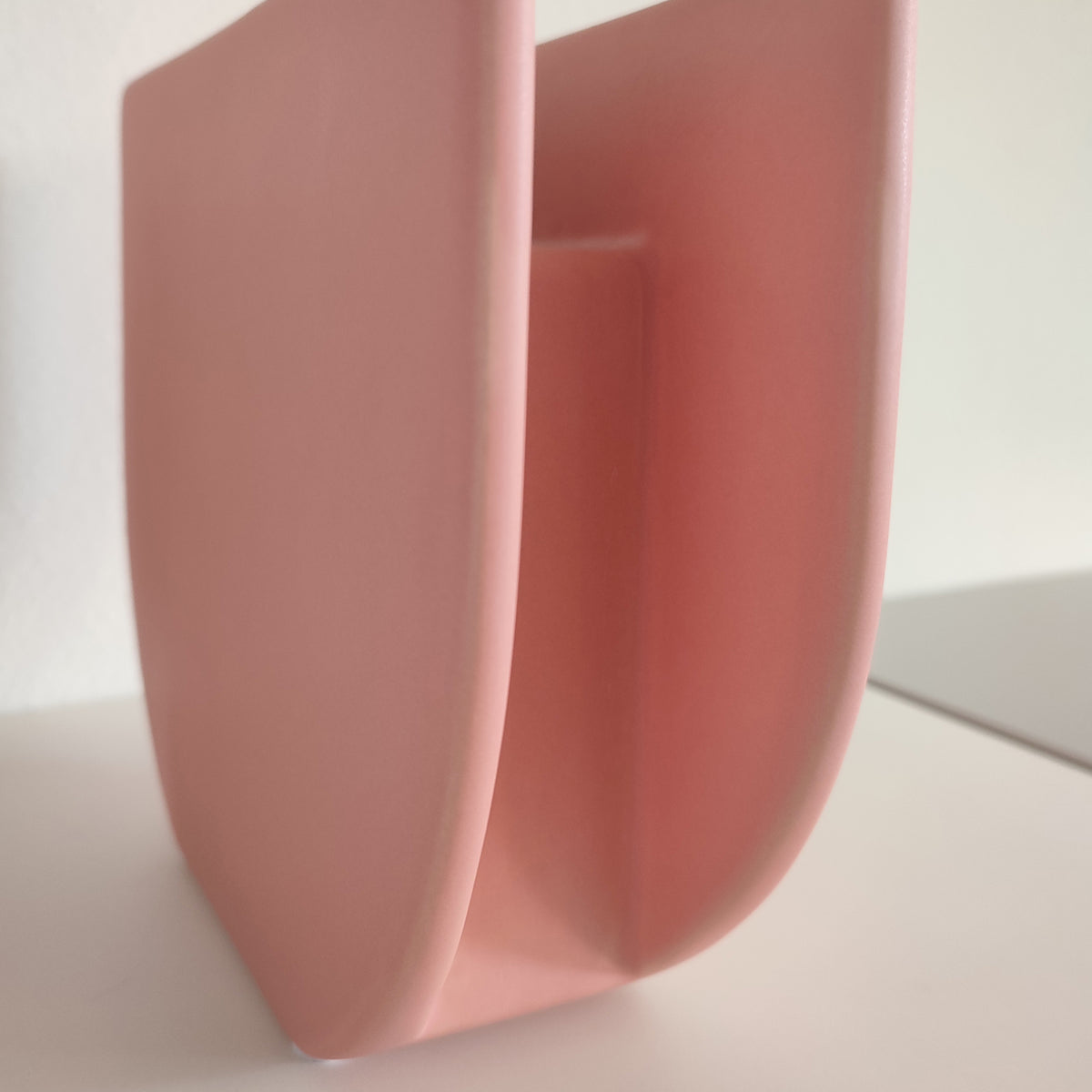 Vaso BERRY M, rosa, dettaglio laterale, BECCA