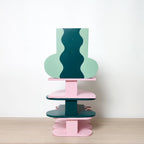 vaso in legno WAVE