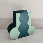 vaso in legno WAVE
