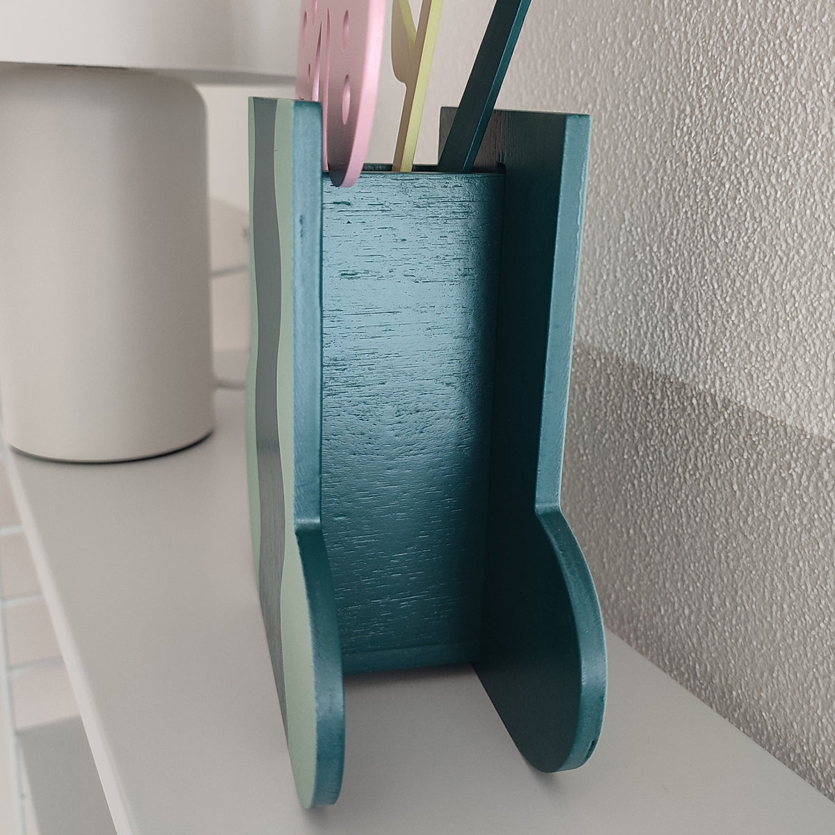 vaso in legno WAVE